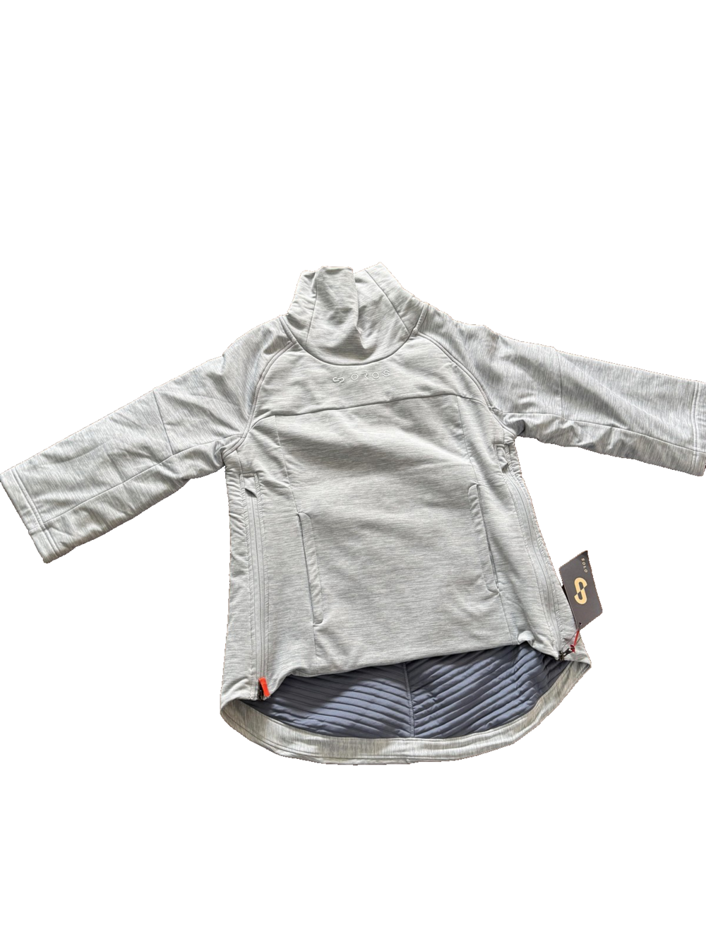 OROS Pullover Womens Small Titanium Heather Astra SOLARCORE Insulated NWT